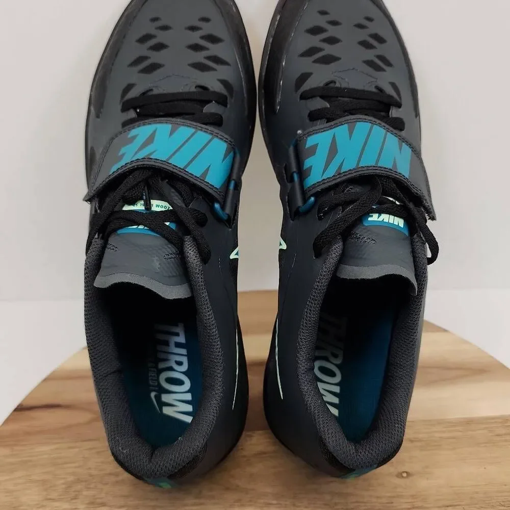Nike Zoom Rival SD 2 Track & Field Throwing Shoes FZ9665-001 Black/Gray Men's 10